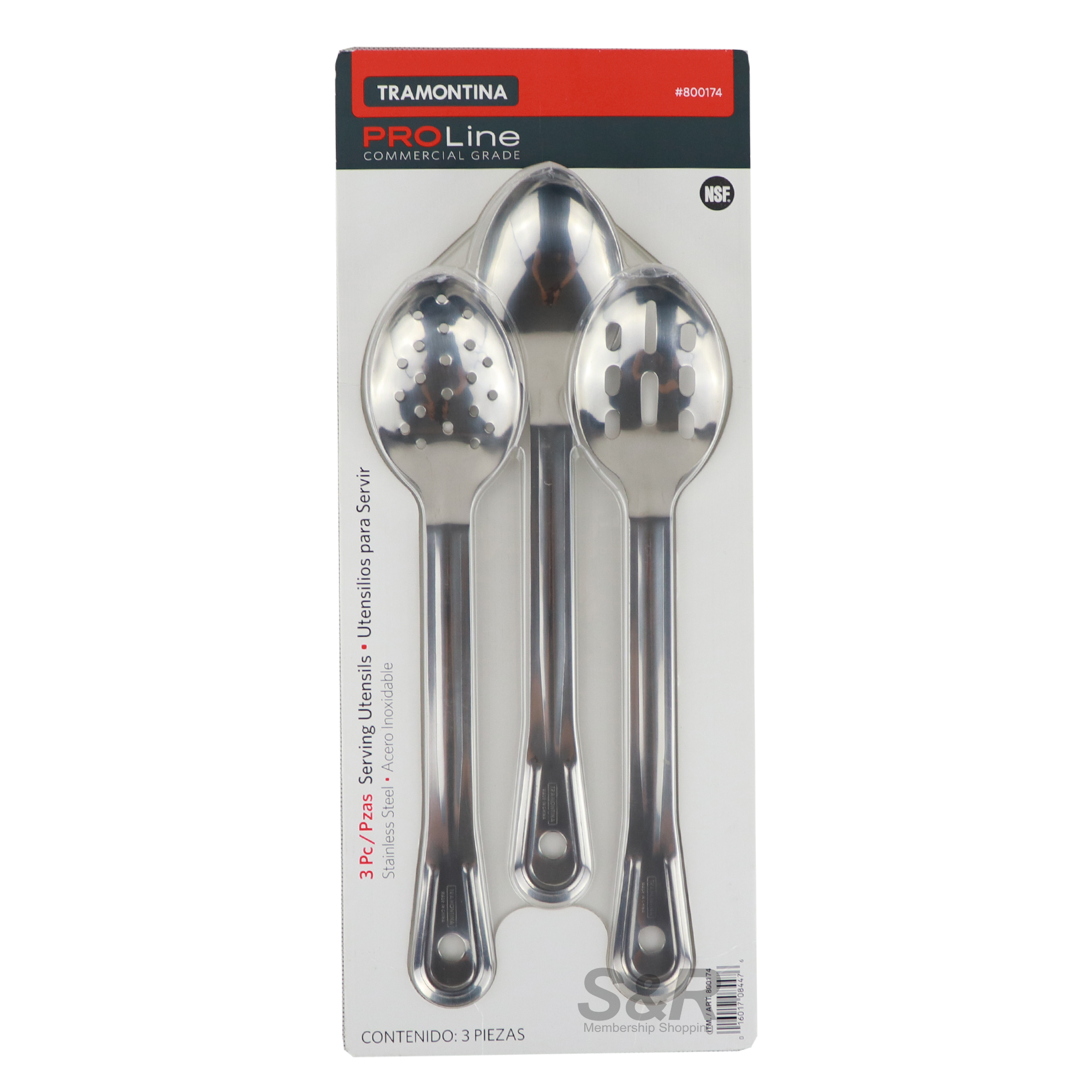 Tramontina Proline Commercial Grade Serving Utensils 3pcs